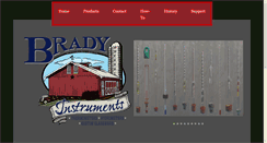 Desktop Screenshot of bradyinstruments.com